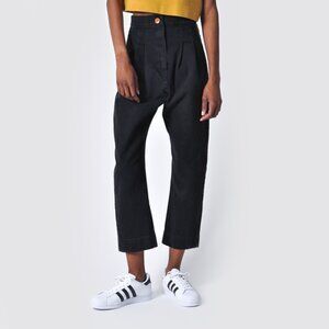 Ilana Kohn Gallo Pants in Black Denim EUC